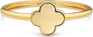 DEVATA Clover Ring in 14K Gold, 8mm