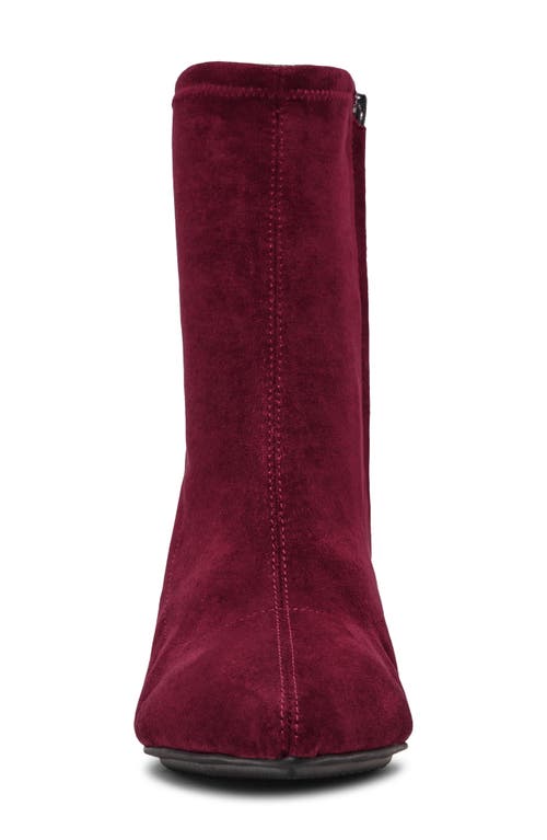 Anne Klein Reese Pointed Toe Boot In Purple