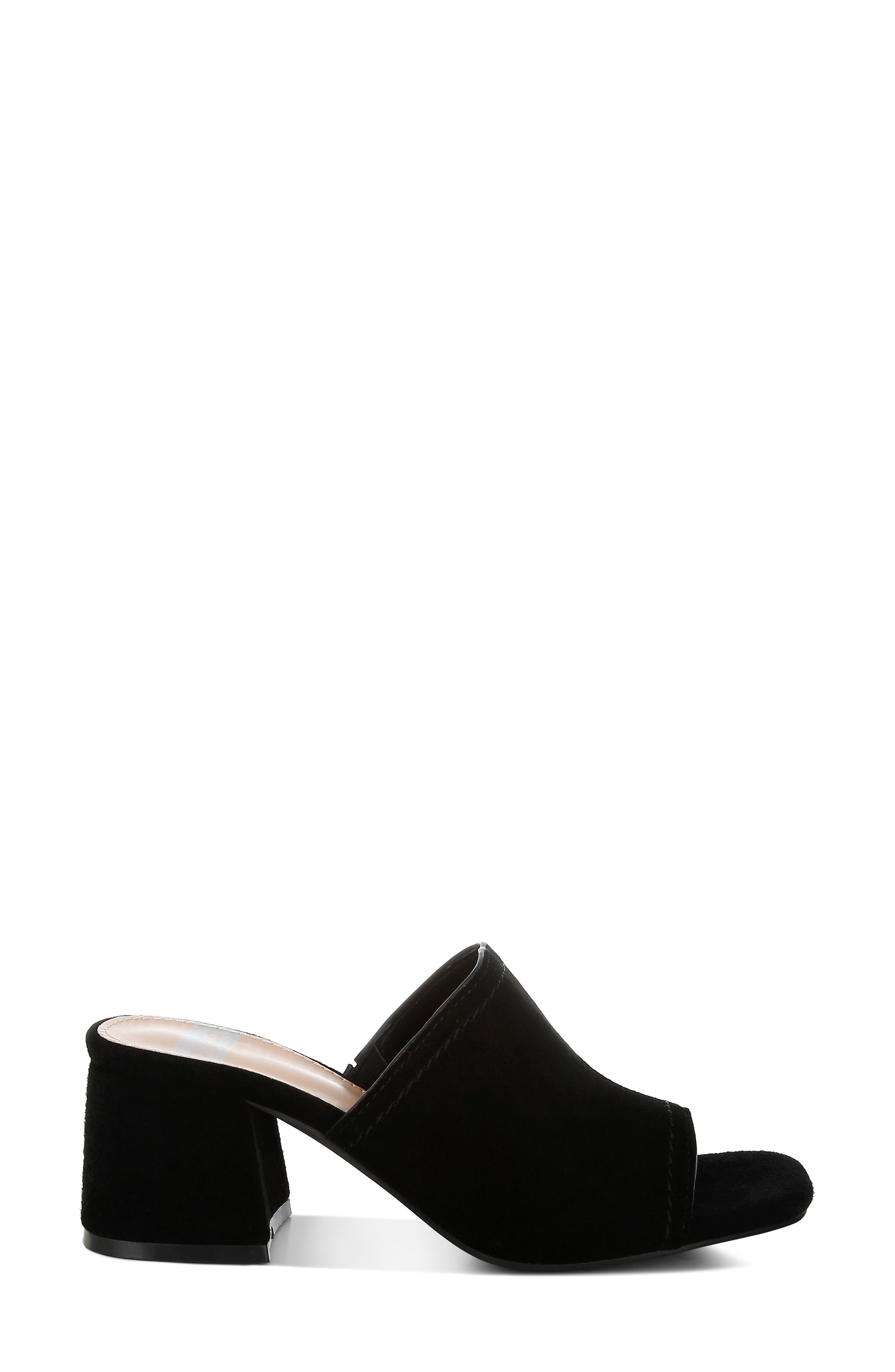 Rag & Co Citarum Slide Sandal, Alternate, color, Black