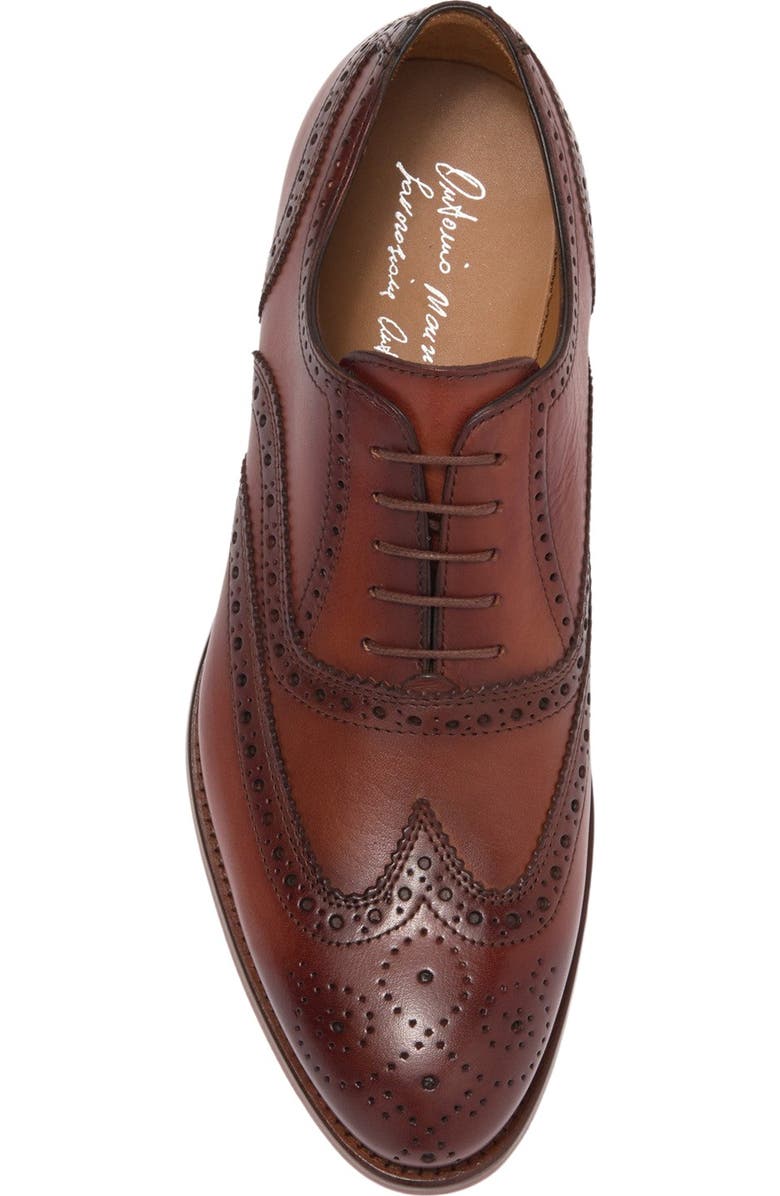 ANTONIO MAURIZI Classic Leather Wingtip Oxford, Alternate, color,