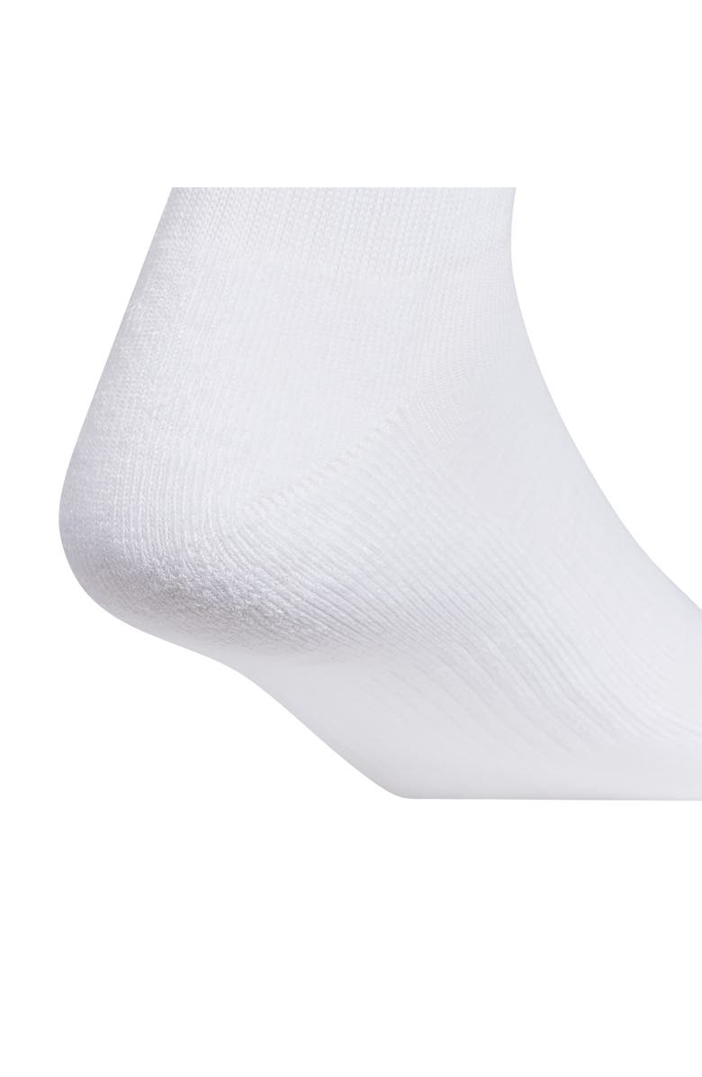 adidas Assorted 3-Pack Cushioned Quarter Socks, Alternate, color, White/ Wonder Beige/ Beige