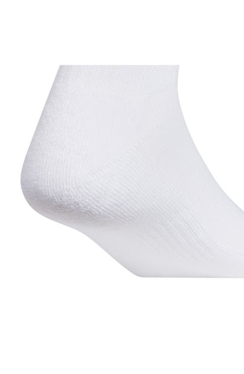 Adidas Originals Adidas Assorted 3-pack Cushioned Quarter Socks In White