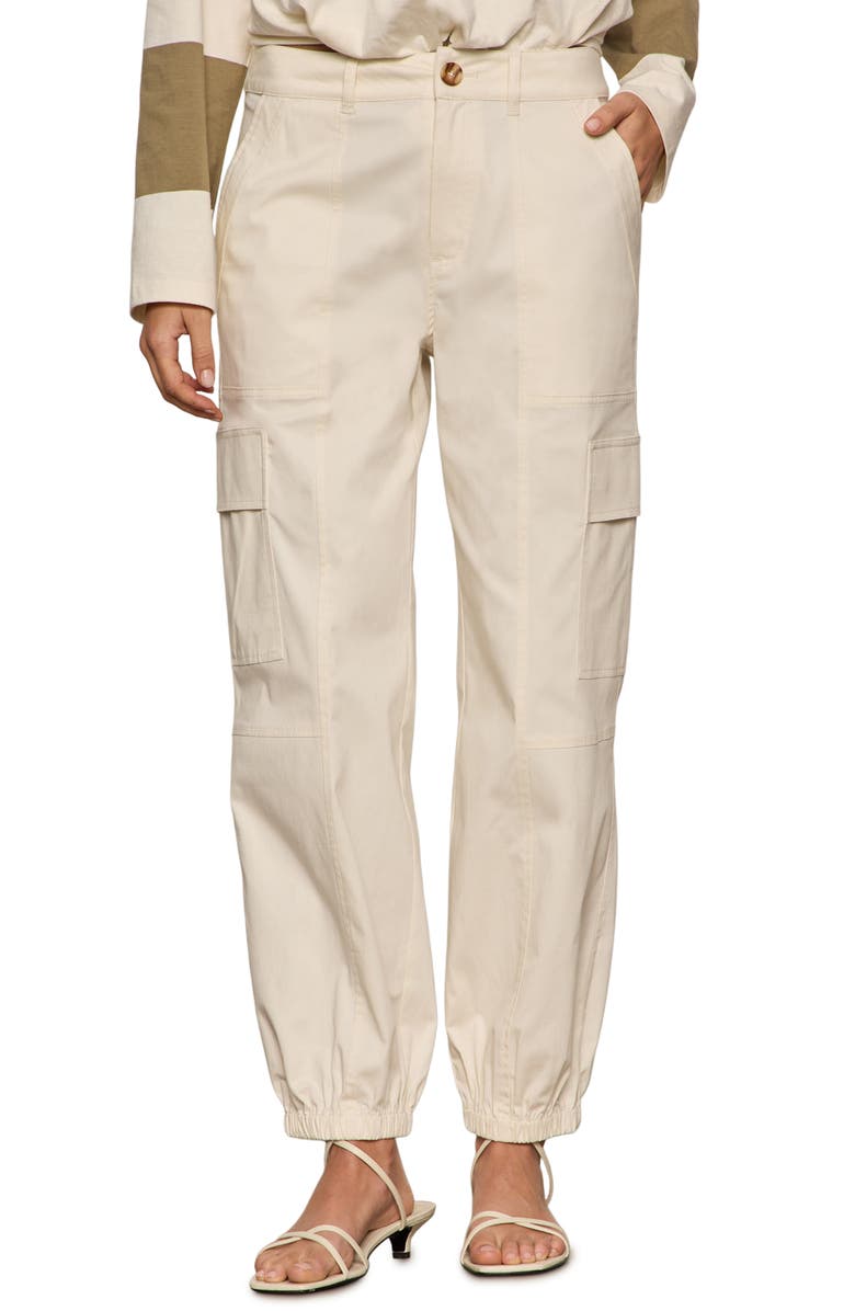 Sanctuary Vista Cargo Pants, Main, color, Collagen White