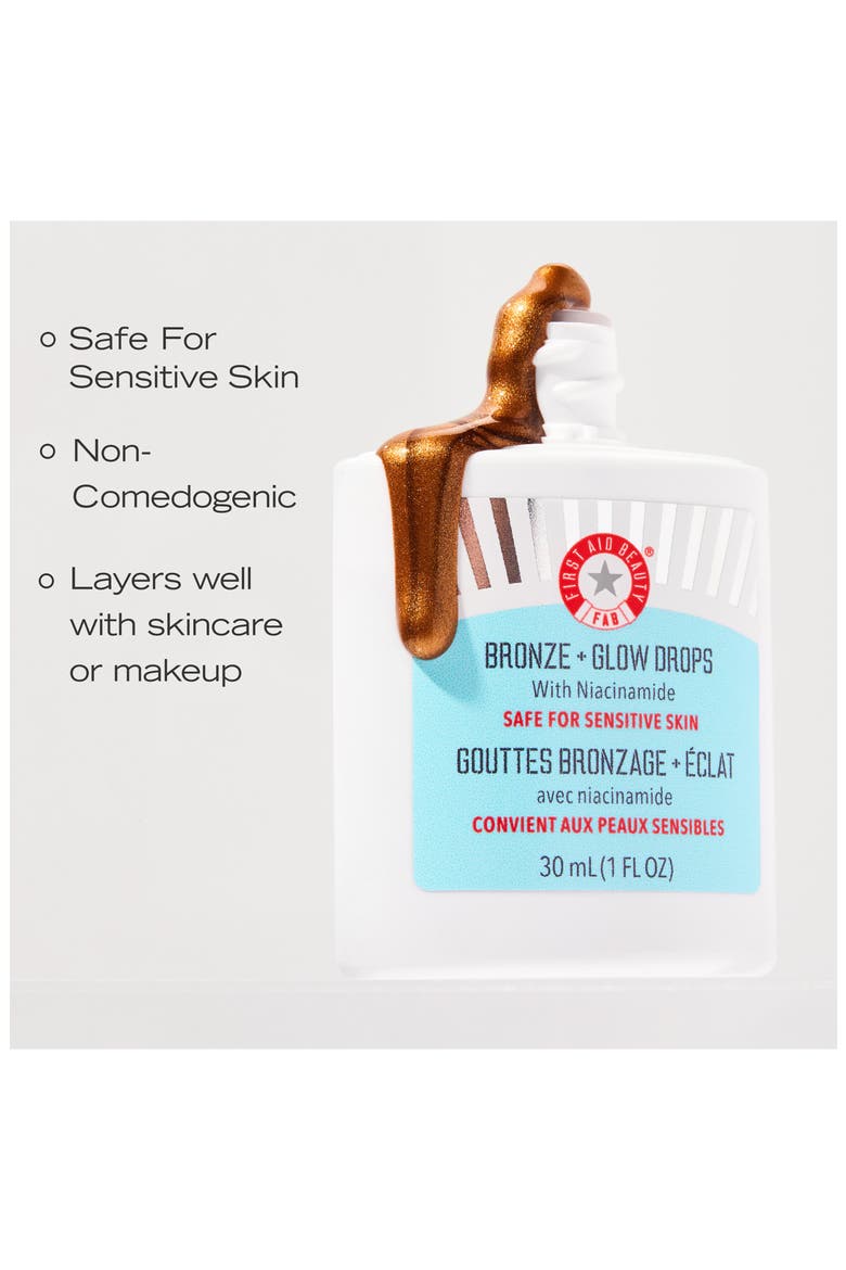 Bronze + Glow Drops with Niacinamide, Alternate, color, NO COLOR