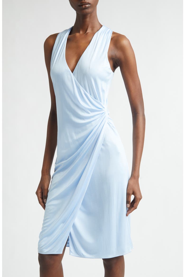 Medusa '95 Liquid Jersey Dress, Alternate, color, PASTEL BLUE