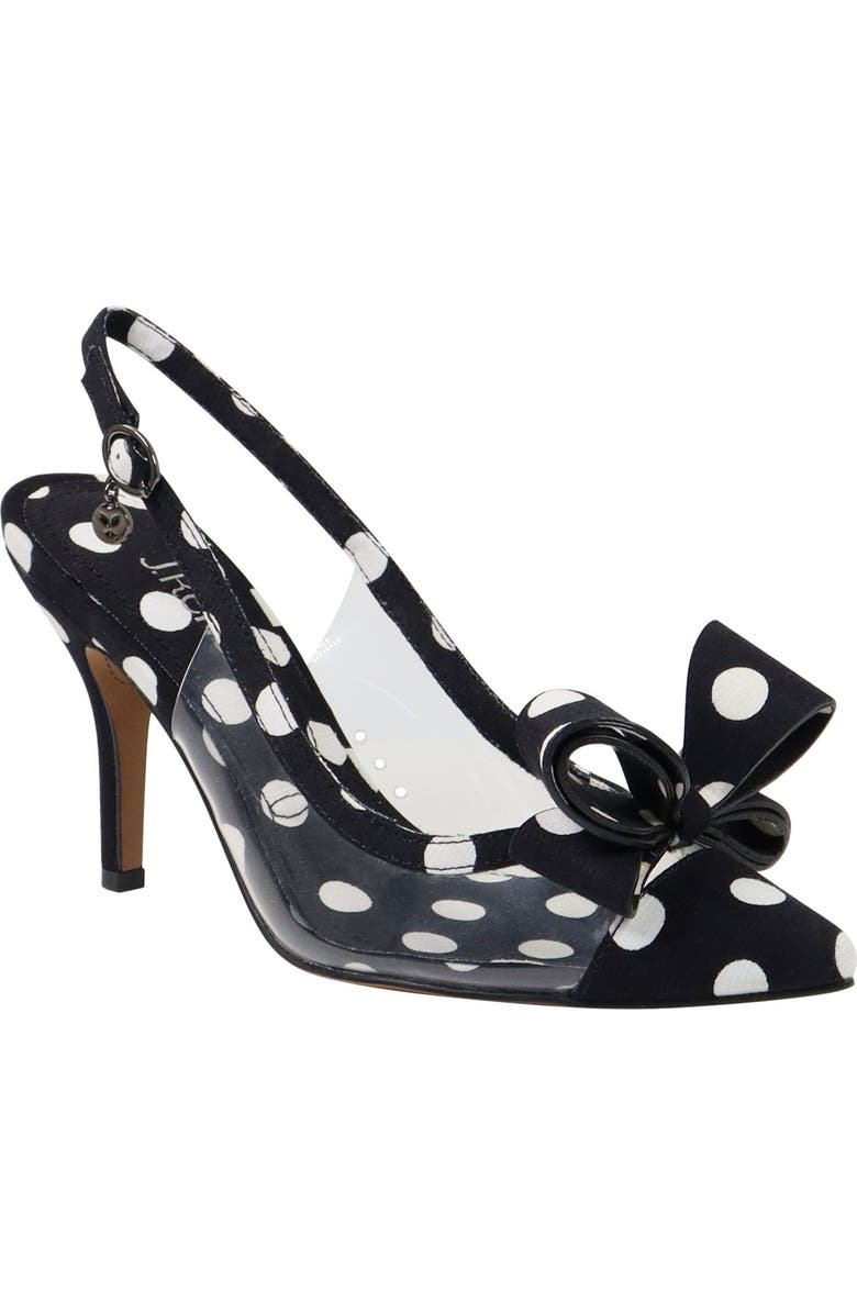 J. Reneé Karunya Pointed Toe Slingback Pump, Main, color,