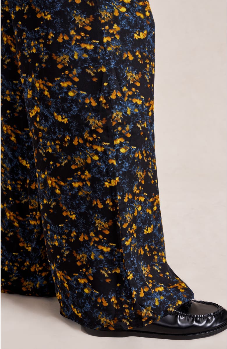 La Ligne Freya Pant, Alternate, color, Yellow Flower Fields