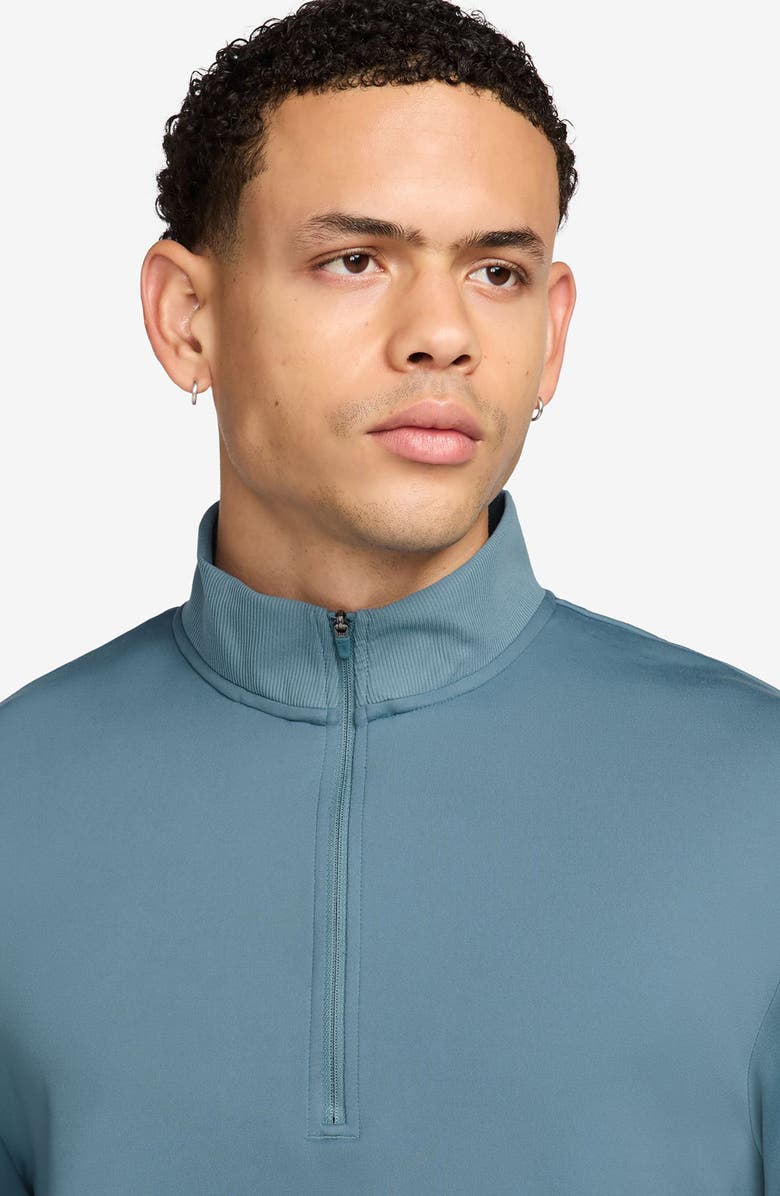 Nike Golf Dri-FIT Tour Half Zip Golf Pullover, Alternate, color, Smokey Blue/ Pale Ivory