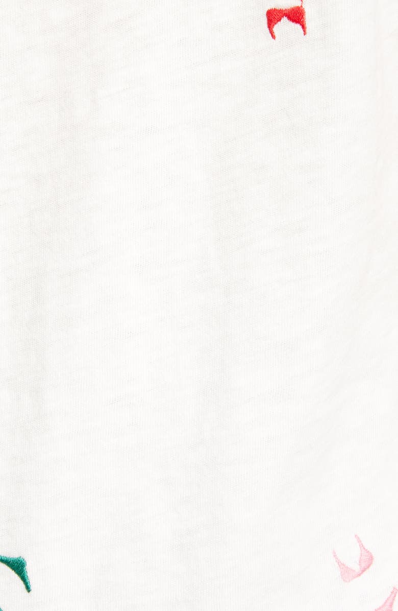 J.Crew Embroidered Bikinis Tee, Alternate, color,