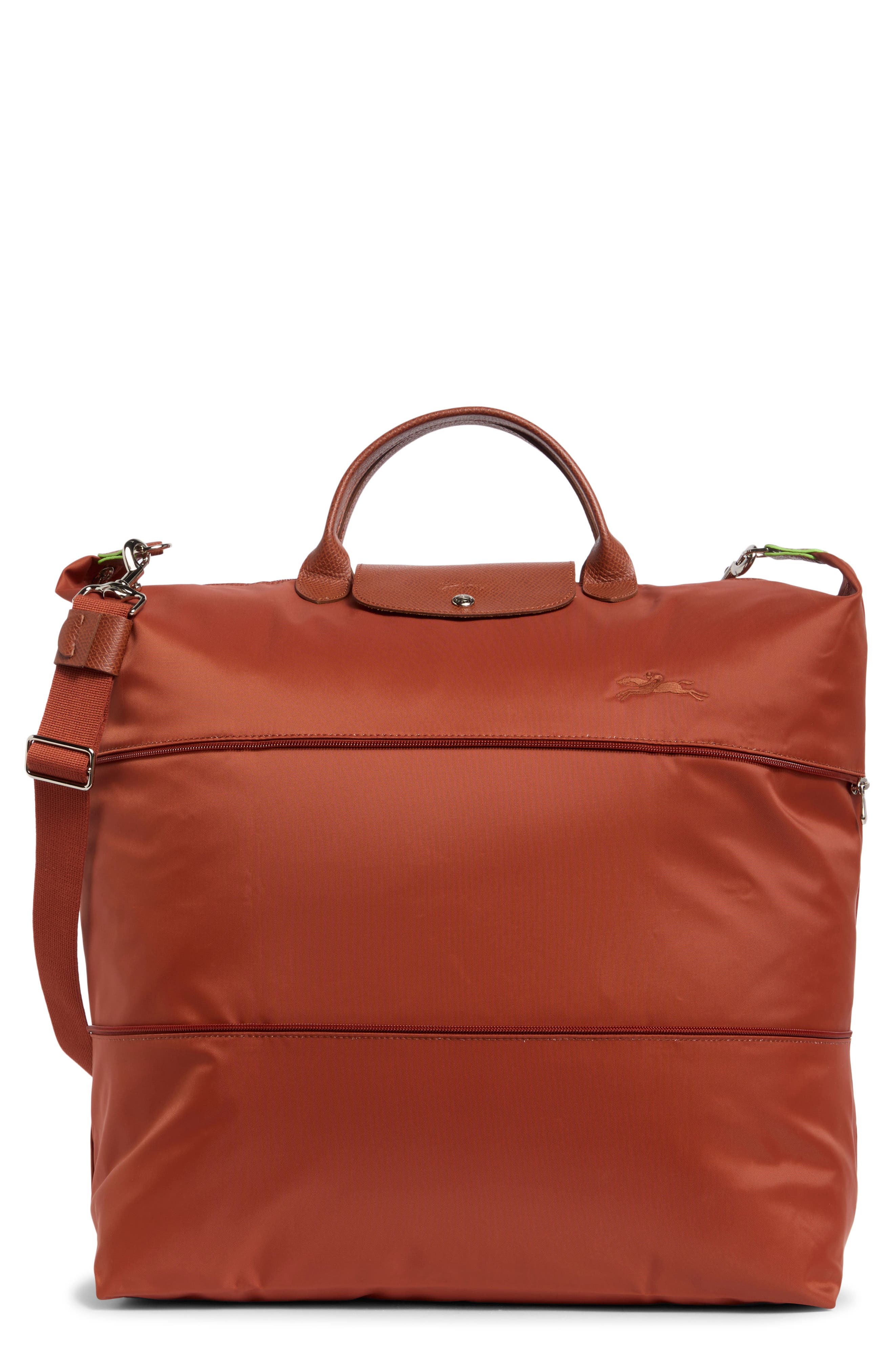 Le Pliage Green Expandable Duffle Bag