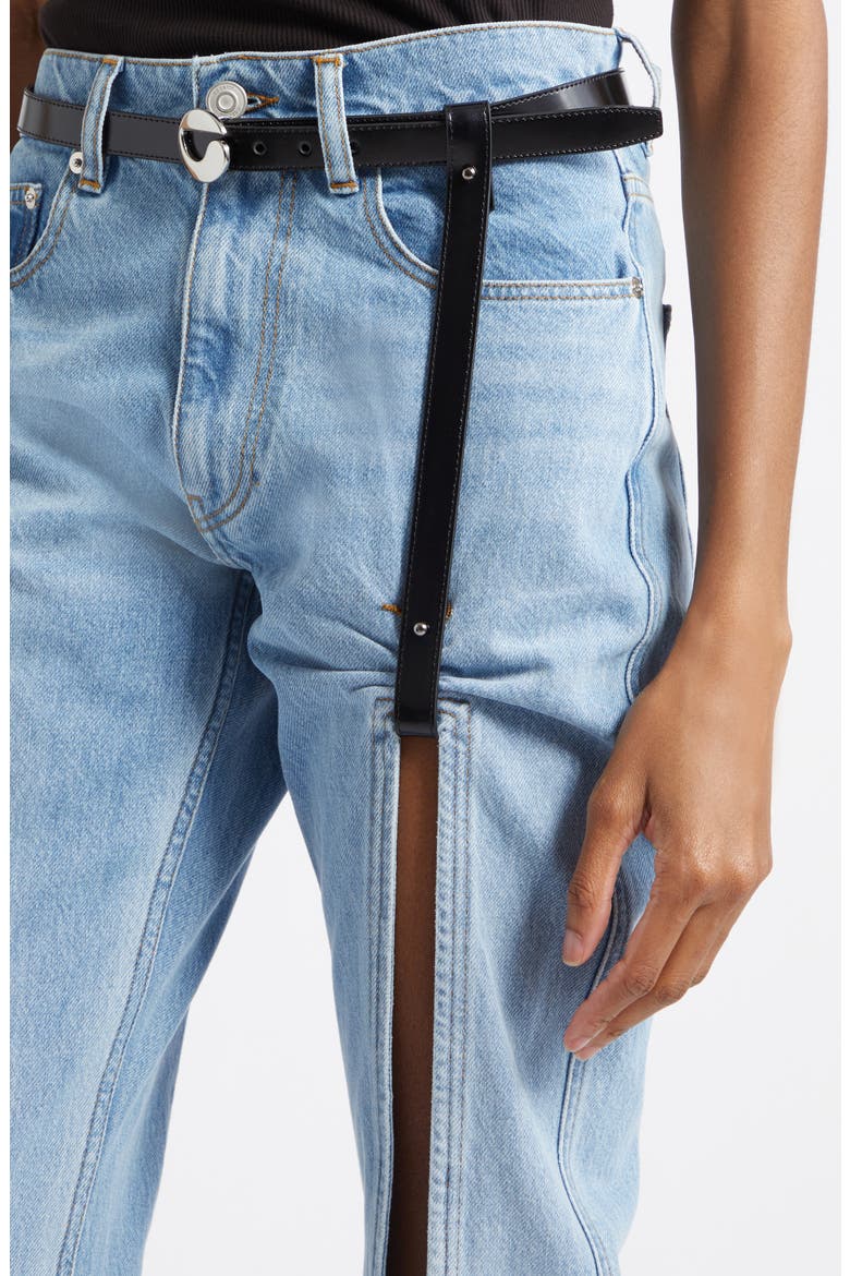 Denim Suspended Pants, Alternate, color, BLUE LIGHT