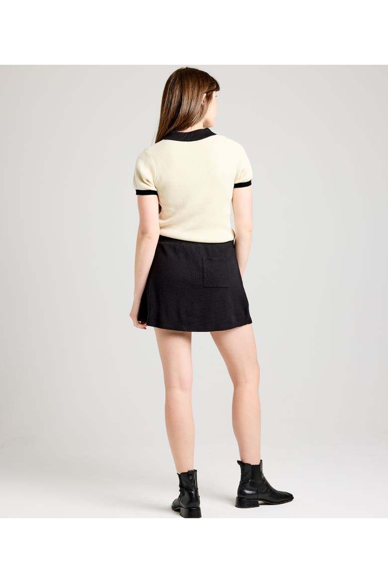 Zuri Sweater, Alternate, color, Pearl / Black