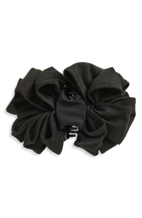 Rita Faux Suede Claw Clip