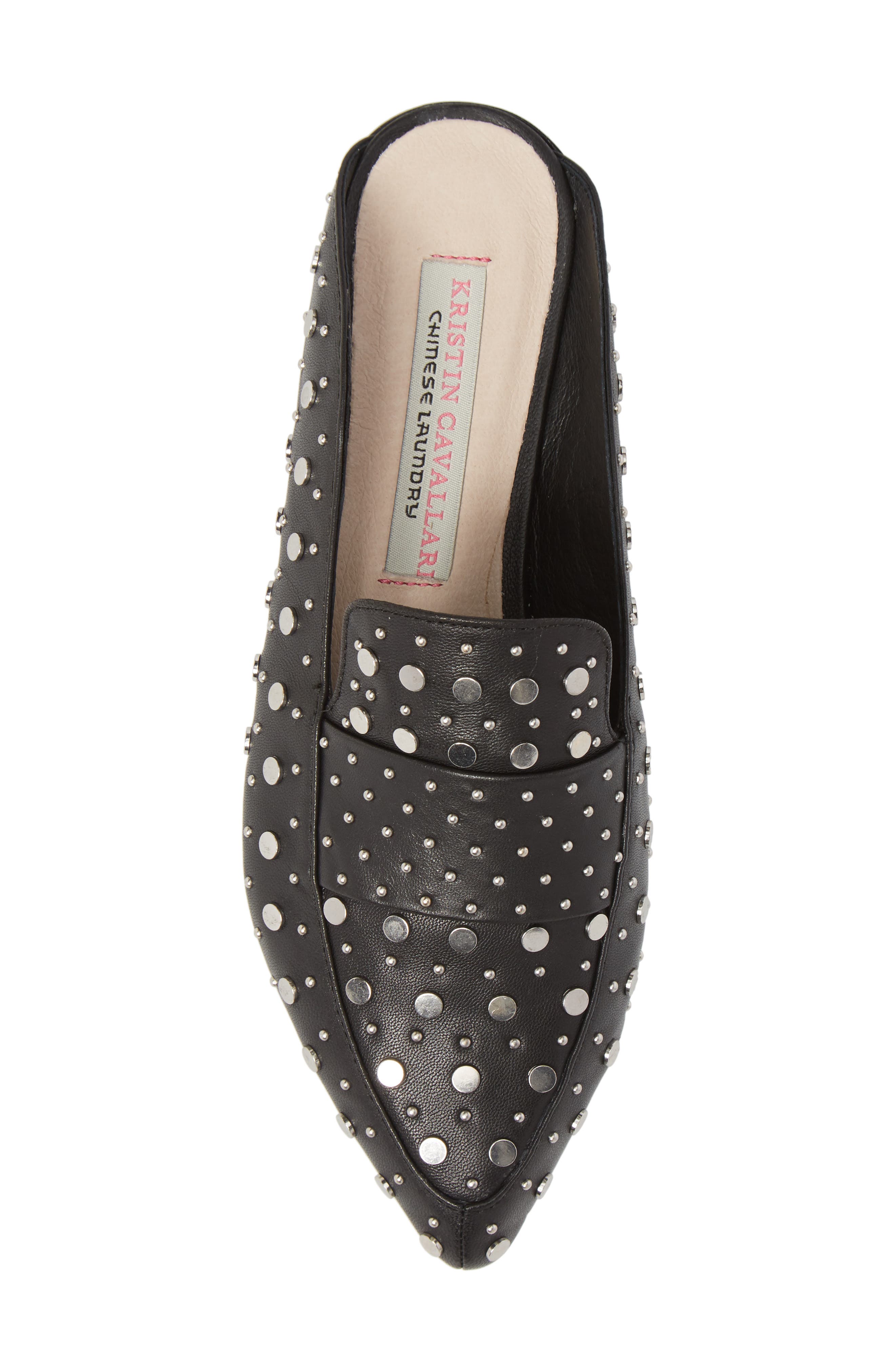 Kristin Cavallari Charlie Studded Loafer Mule, Alternate, color, 
