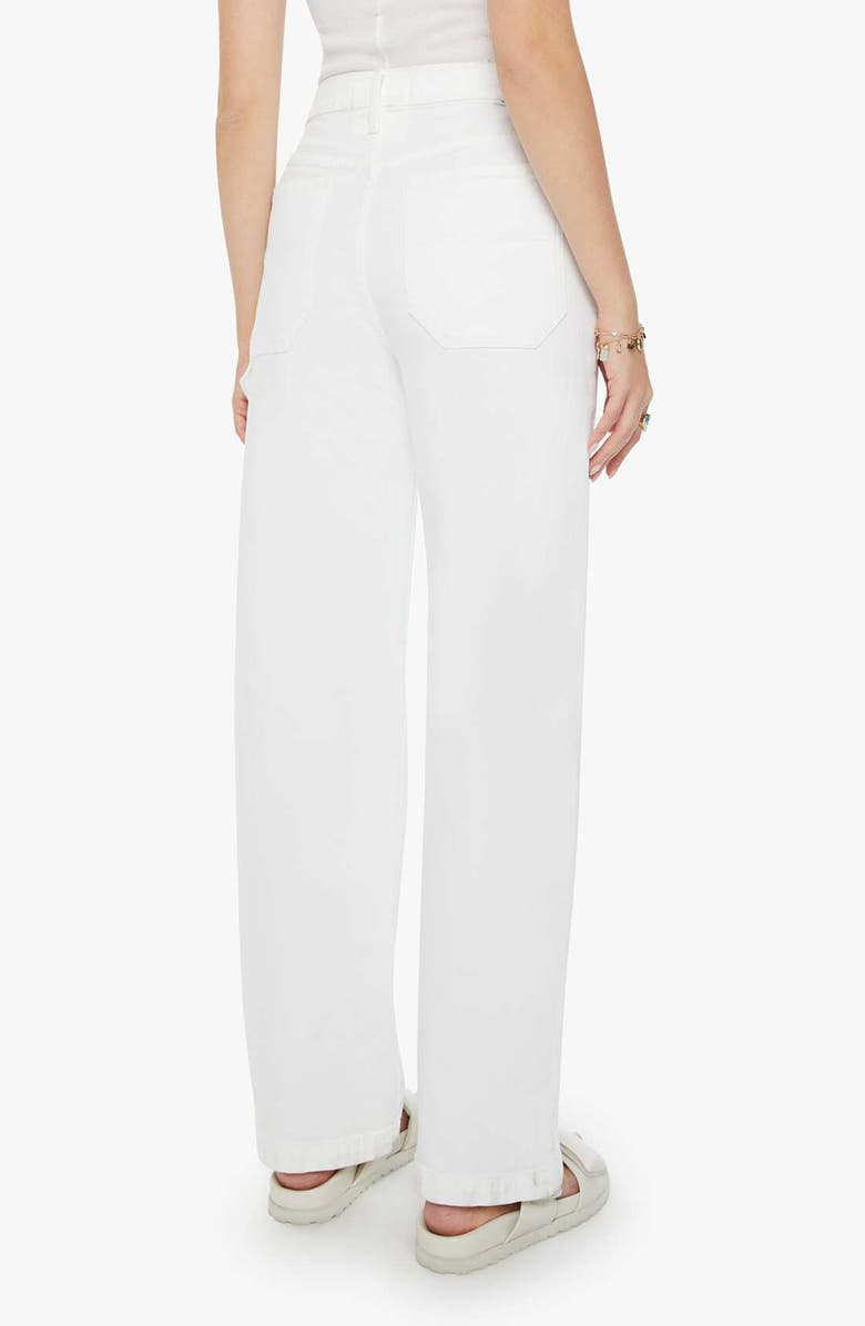 MOTHER The Stud Finder Sneak Wide Leg Jeans, Alternate, color, 