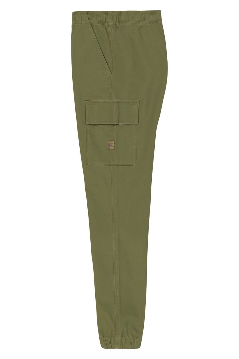 Kids' Pull-On Cargo Joggers, Alternate, color, ALOE