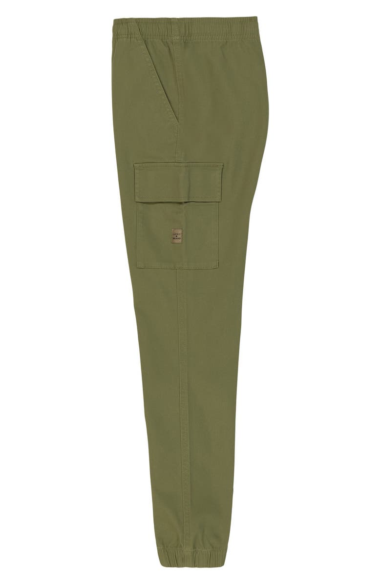 Lucky Brand Kids' Pull-On Cargo Pants, Alternate, color, Aloe