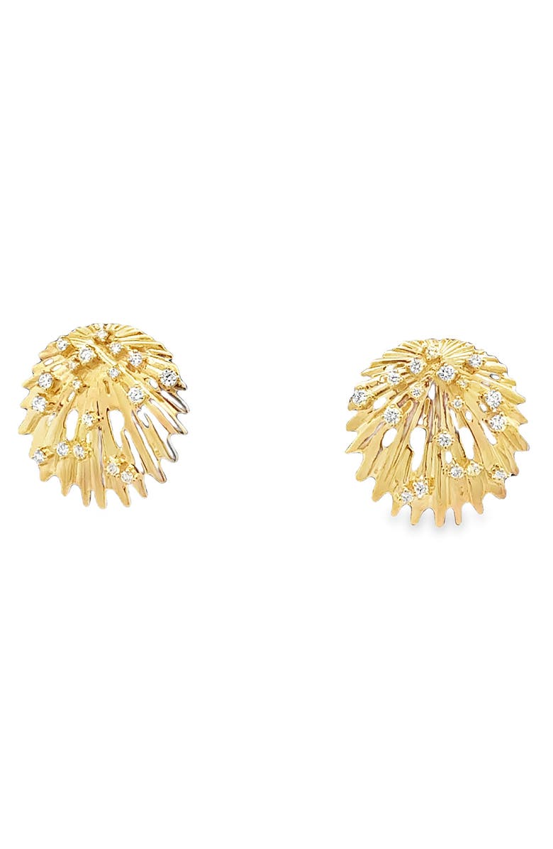 Hueb Bahia 18K Gold Diamond Earrings, Main, color, Yellow Gold