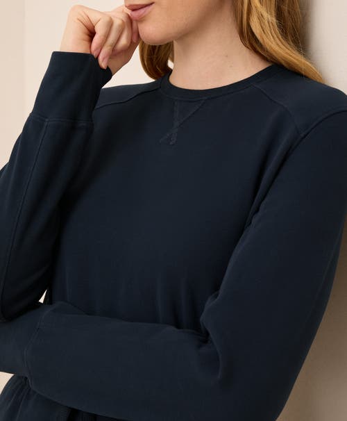 Pact Organic Cotton Cloudknit Sweatshirt Dress In Multi
