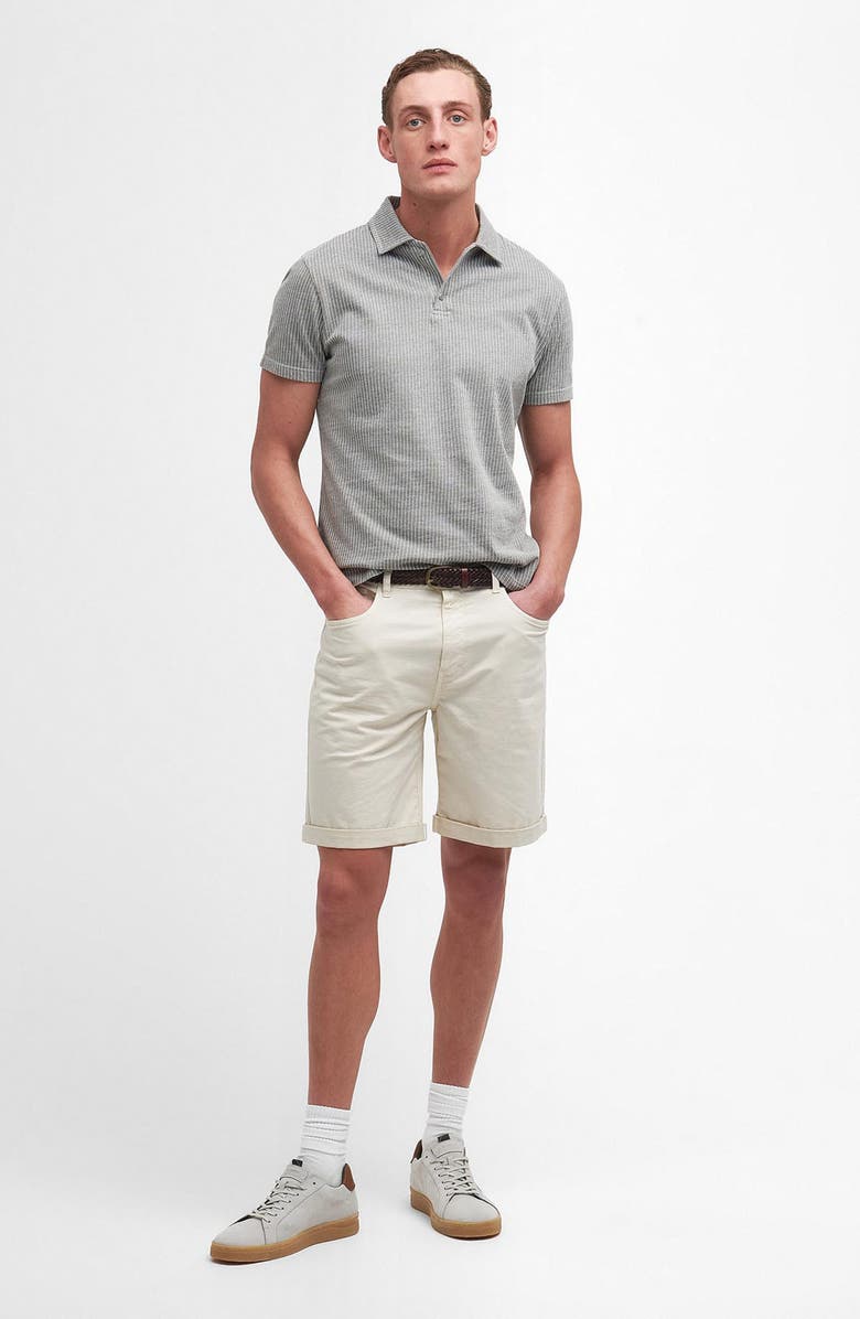 Barbour Tickhill Stripe Polo, Alternate, color, Rainy Day