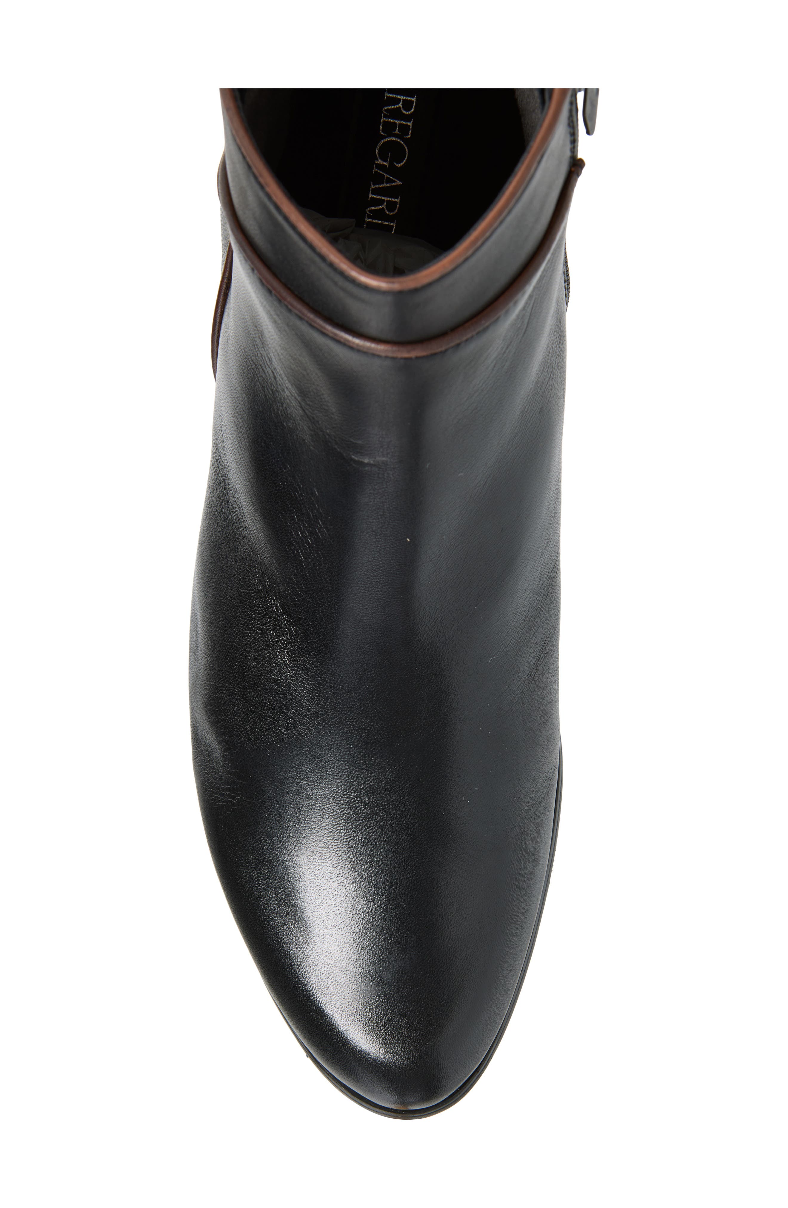 Stefany Leather Bootie, Alternate, color, GLOVE BLACK/ NOCE-115