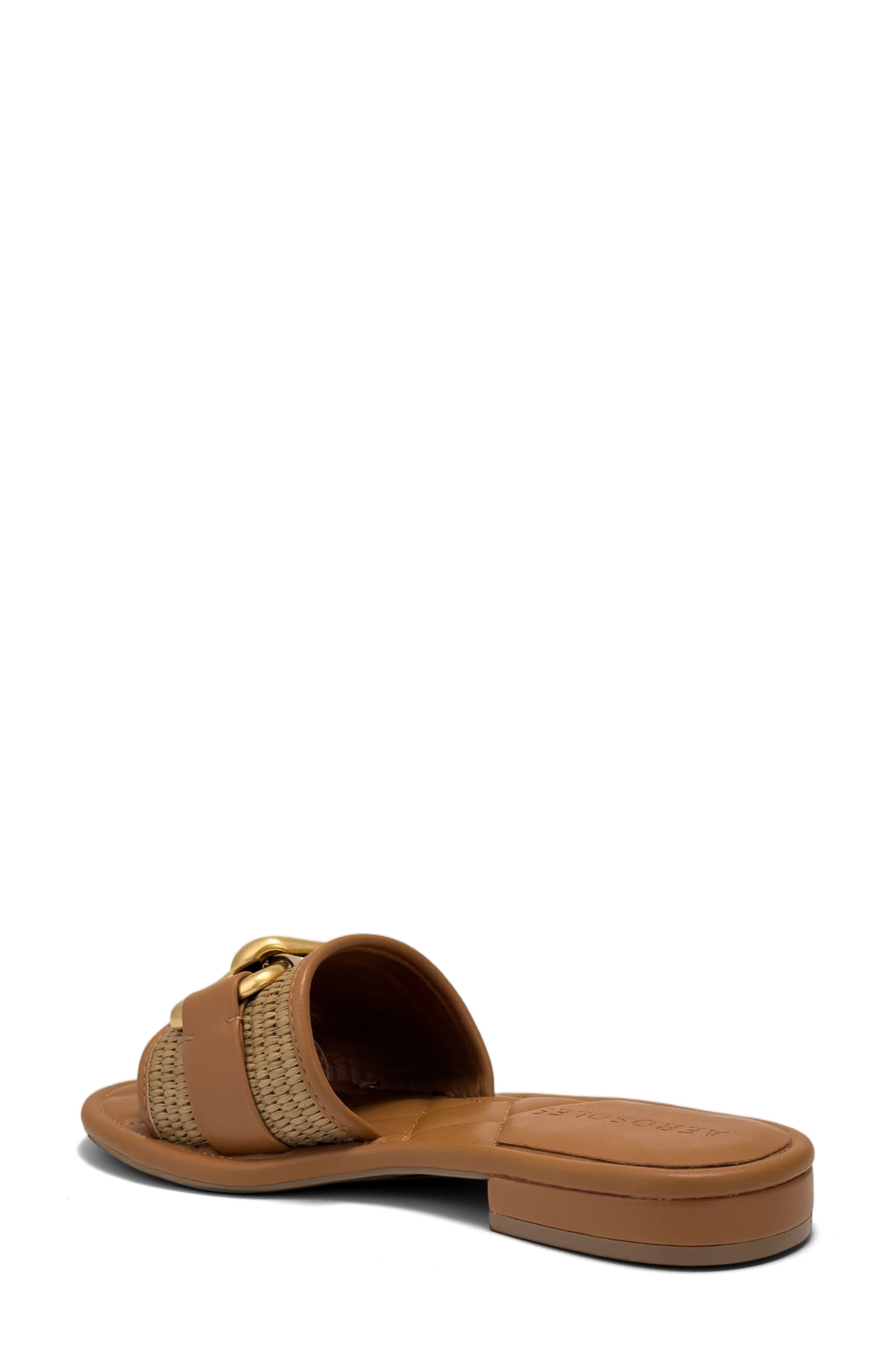 Big Charm Link Slide Sandal - image 4