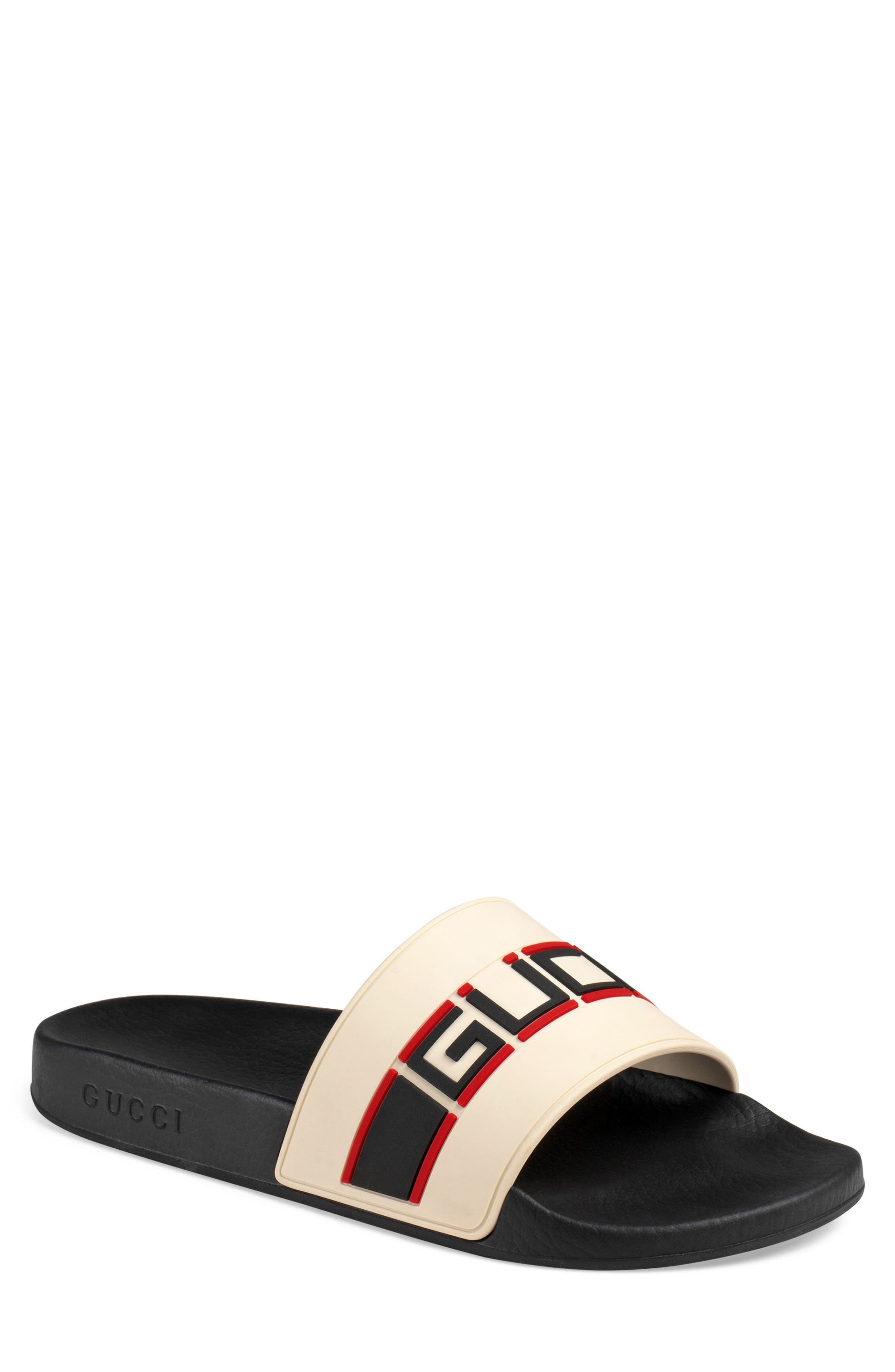 Gucci Logo Sport Slide, Main, color, 
