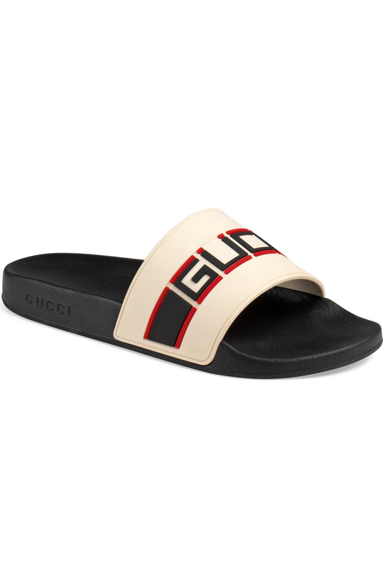 Gucci Logo Sport Slide, Main, color,