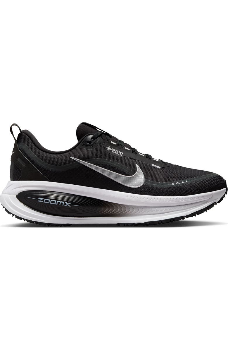 Nike Vomero 18 GTX Gore-Tex<sup>®</sup> Waterproof Running Shoe, Alternate, color, 002 Black/M Silv
