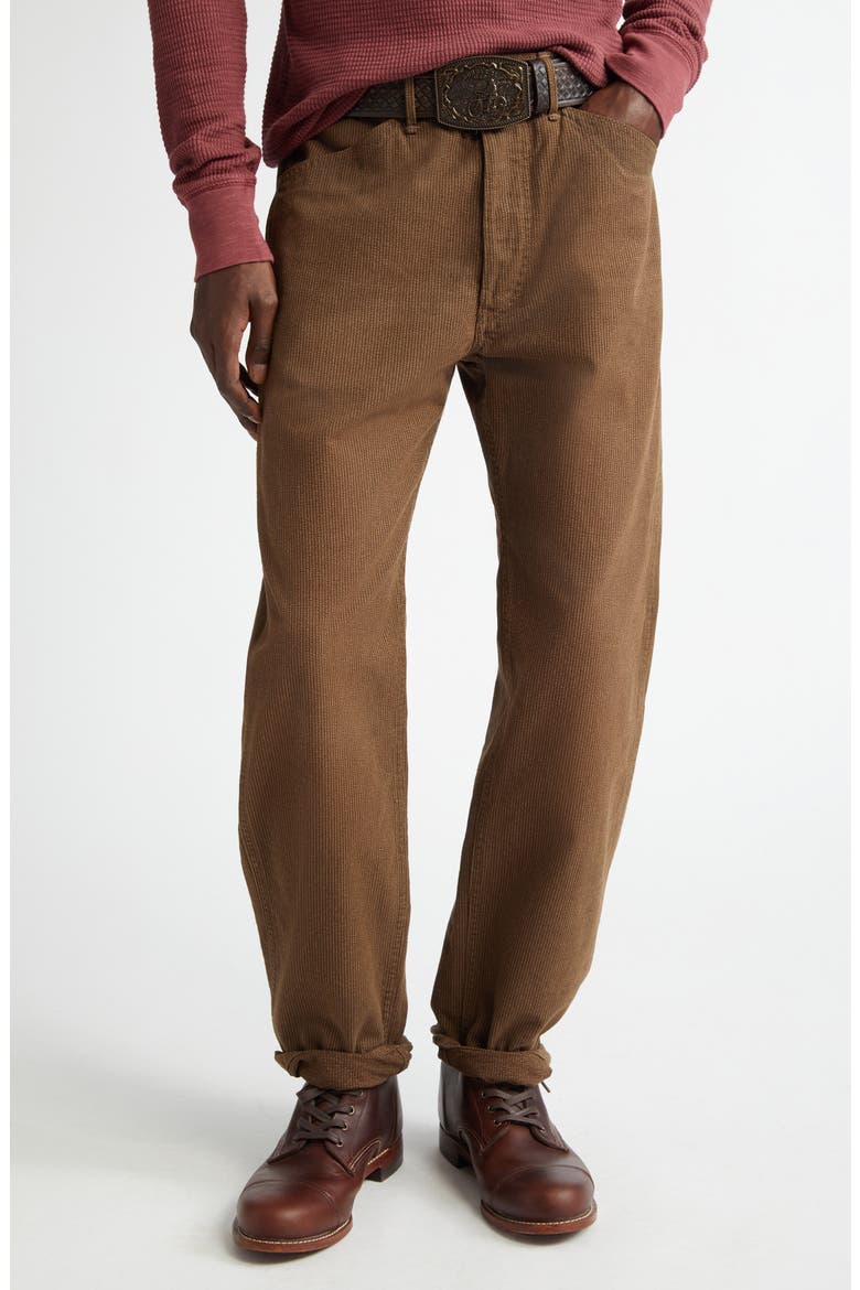 Cotton Rambler Pants, Main, color, VINTAGE BROWN