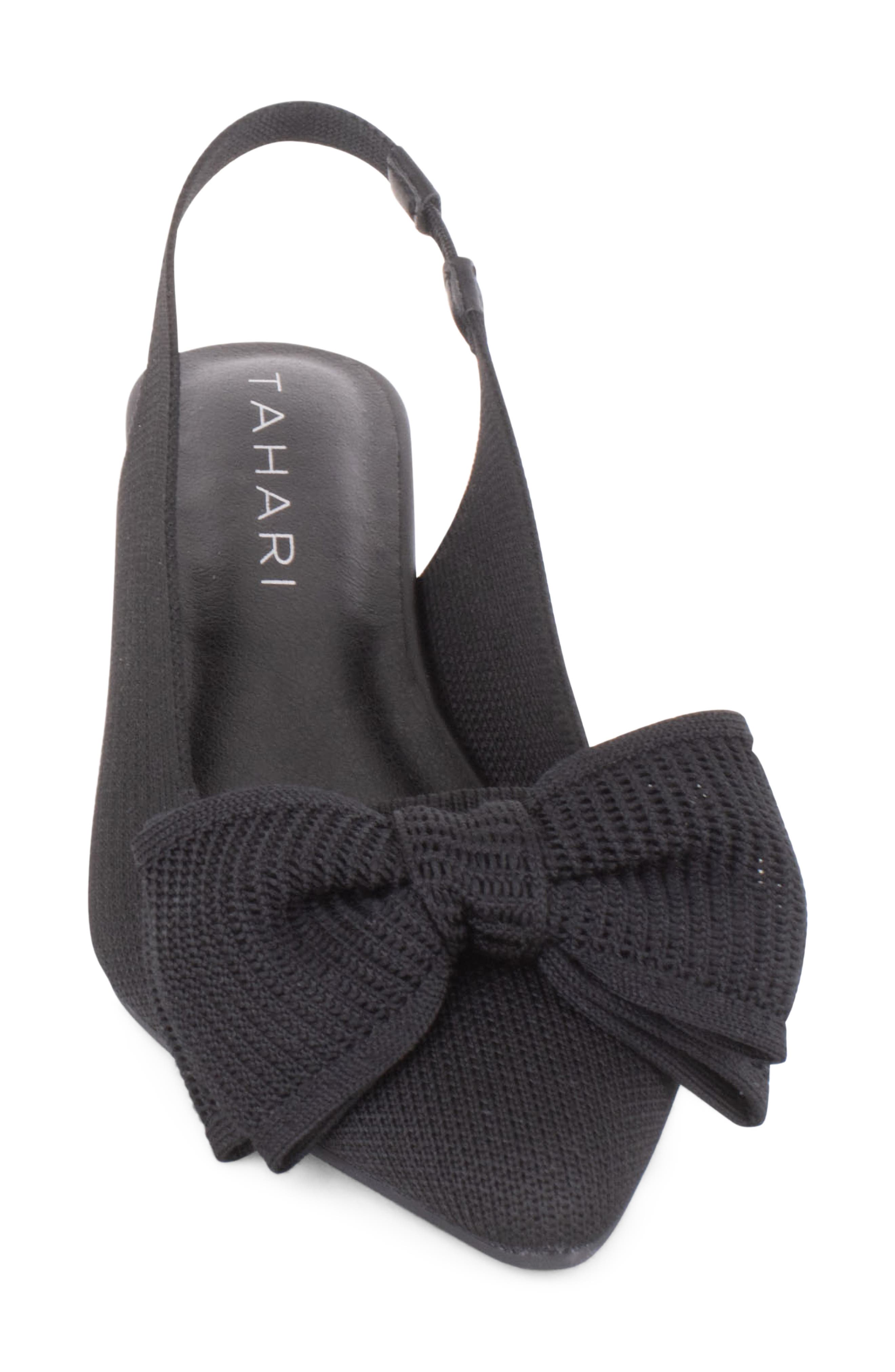 Tahari Lagos Slingback Pump, Alternate, color, Black