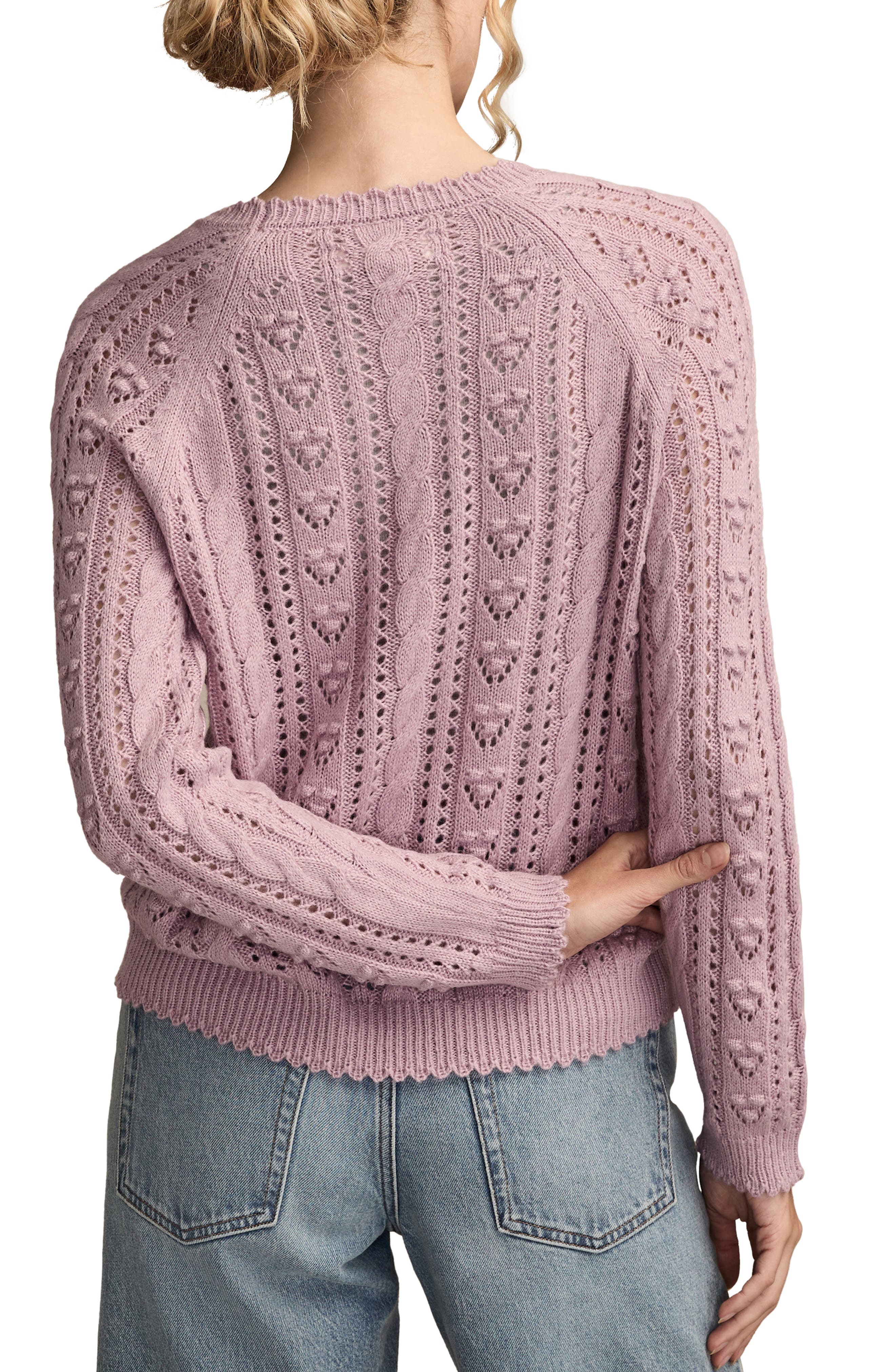 Pointelle Sweater - image 2