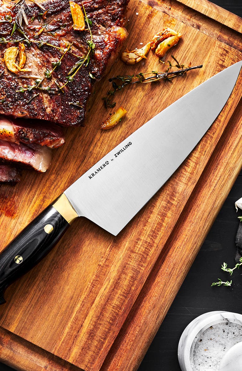 ZWILLING Bob Kramer Carbon 2.0 8-Inch Chef's Knife, Alternate, color, Stainless Steel