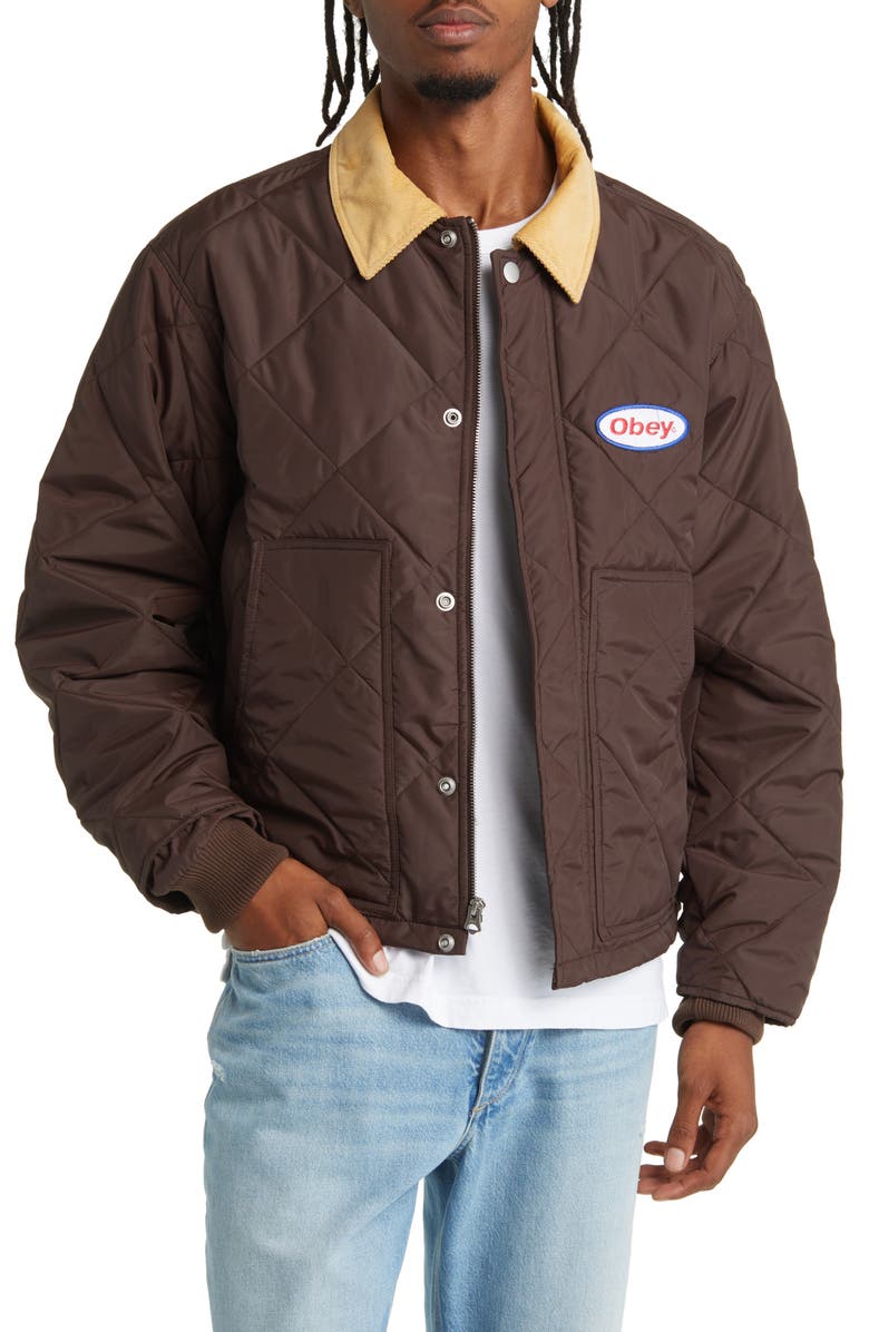 Obey Chisel Quilted Jacket | Nordstrom