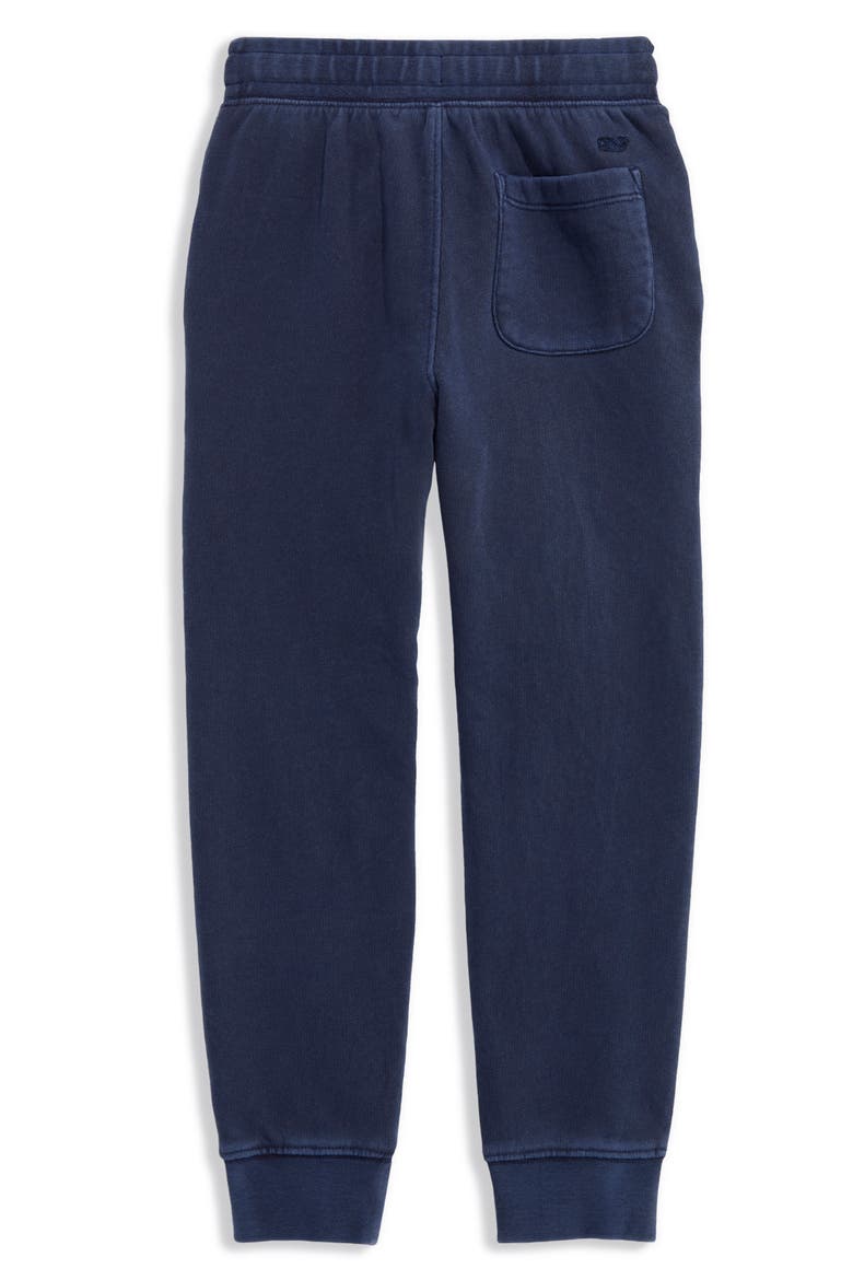 Kids' Terry Cloth Joggers, Alternate, color, NAUTICAL NAVY