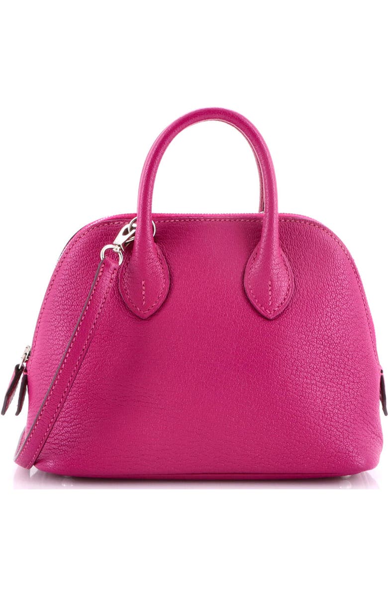 Pre-Owned Hermes Bolide 1923 Bag Chevre Mysore Mini, Main, color, Rose Pourpre