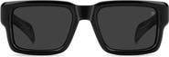 David Beckham Eyewear 53mm Rectangular Sunglasses