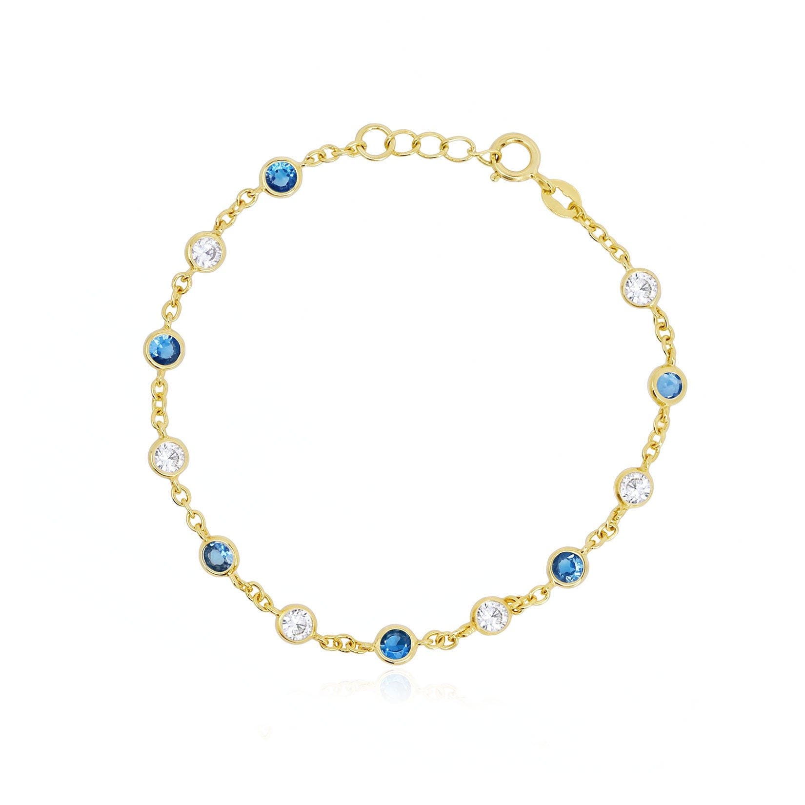 selected Blue Cubic Zirconia