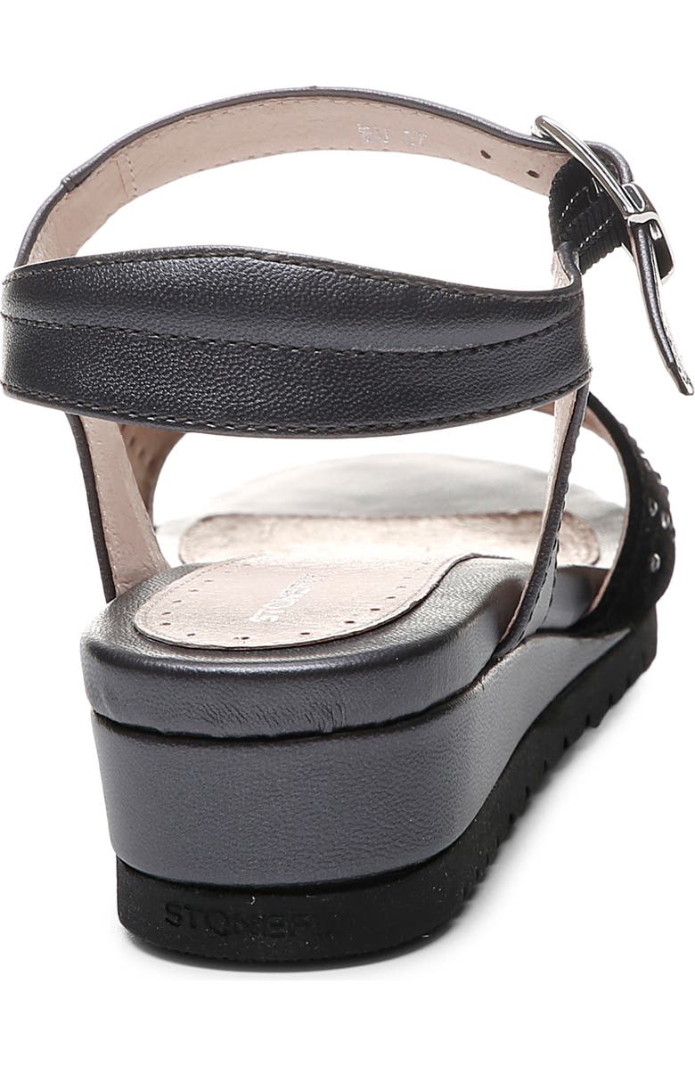 Stonefly Cher Wedge Sandal, Alternate, color,