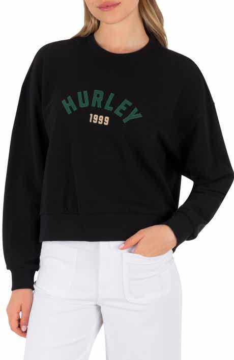 Hurley Worthy Boxy Cotton French Terry Graphic T-Shirt