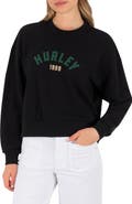 Hurley Worthy Boxy Cotton French Terry Graphic T-Shirt