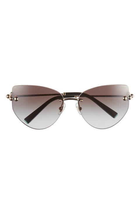 60mm Gradient Butterfly Sunglasses