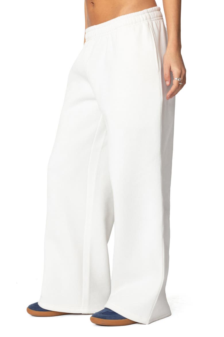 Miss Edikted Sweatpants, Alternate, color, WHITE