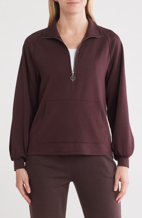 Katie Quarter Zip Sweatshirt