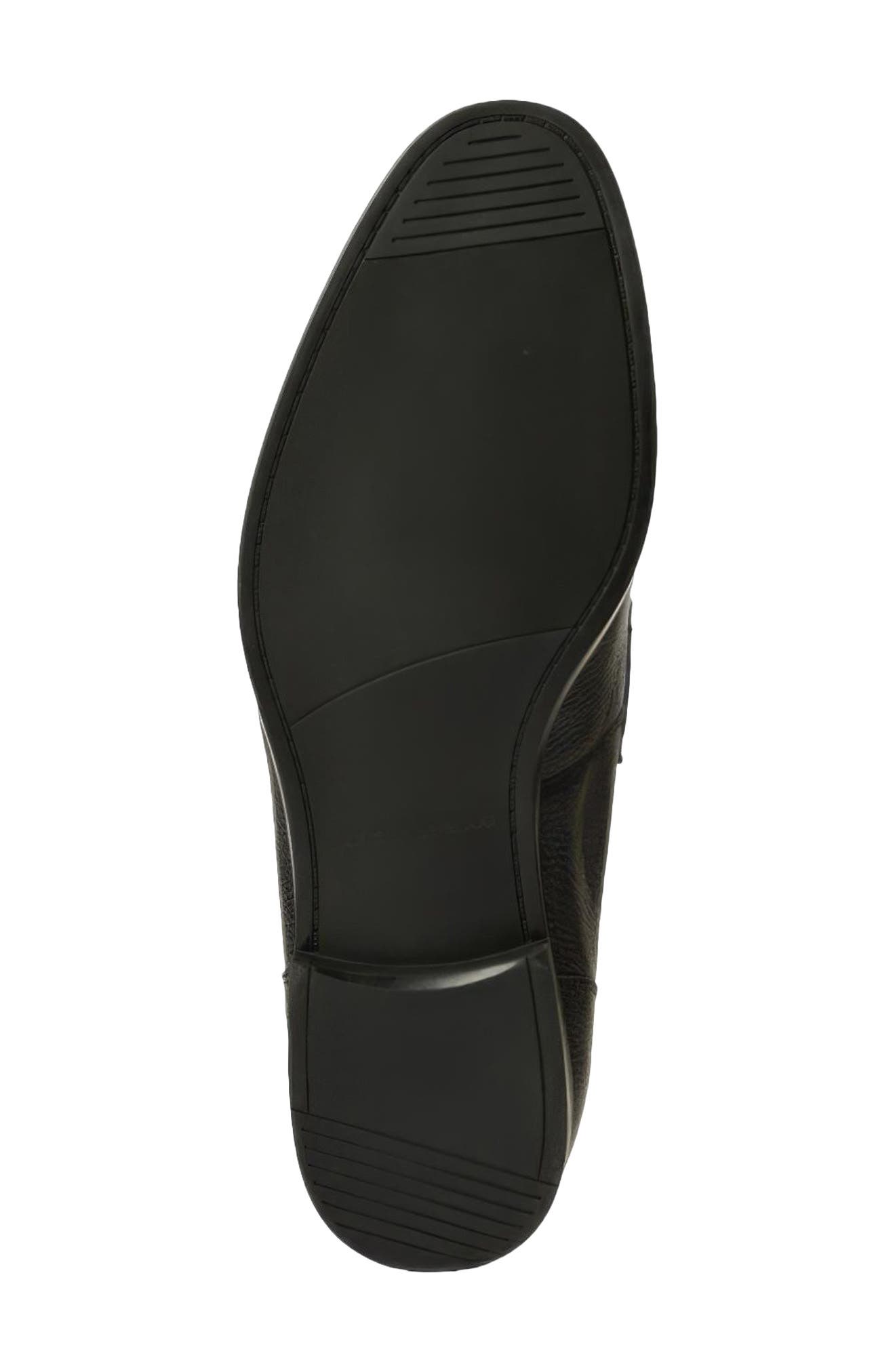 Thomas Leather Penny Loafer, Alternate, color, BLACK LEATHER