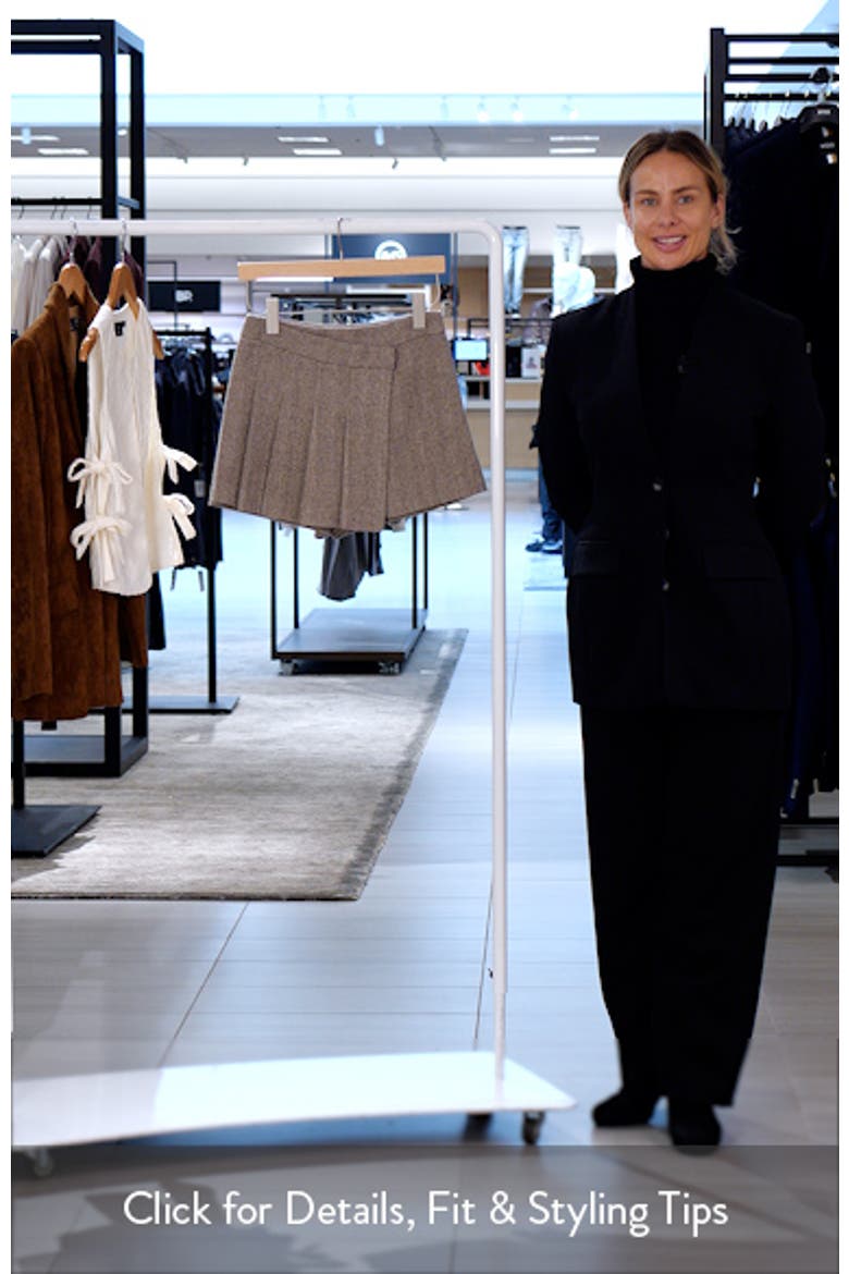 Vivienne Pleated Skort video