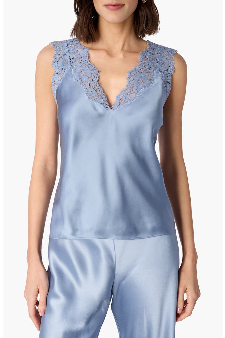 Ola Silk Camisole, Main, color, MIST