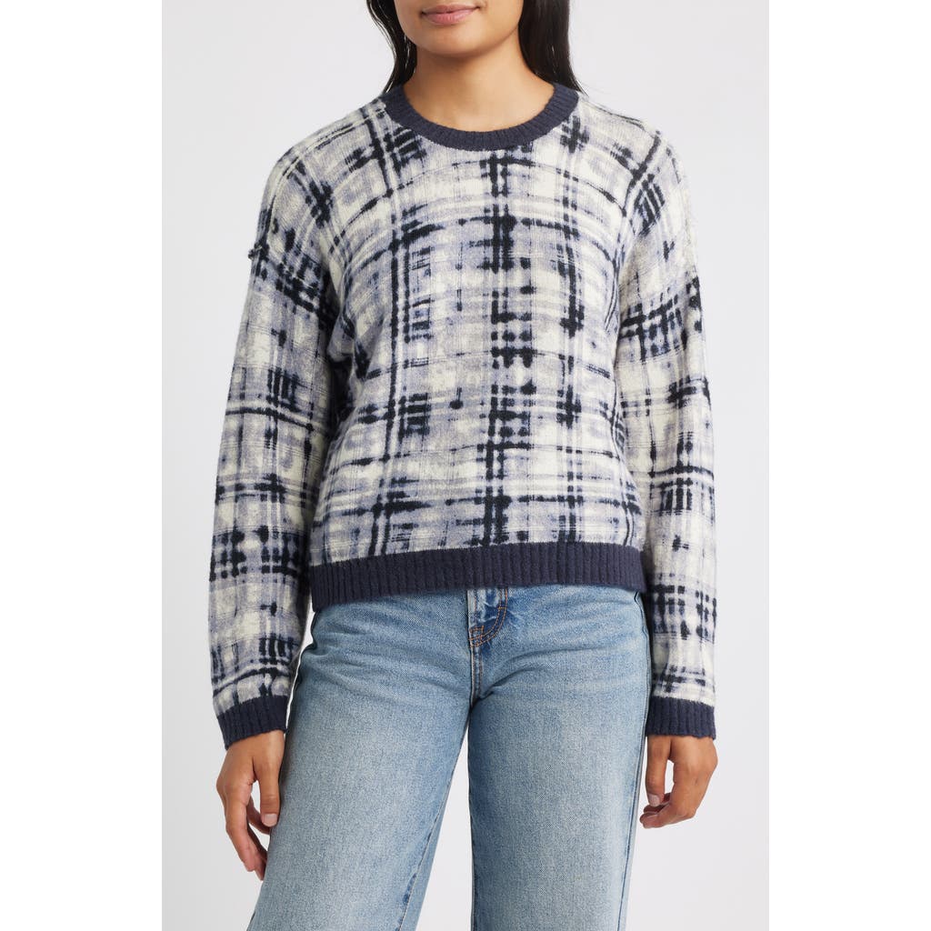 City Blues Crewneck Sweater In Blue