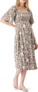 Ripe Maternity Alona Shirred Dress
