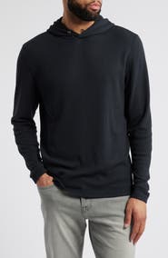 johnnie-O Brinson Waffle Pullover Hoodie